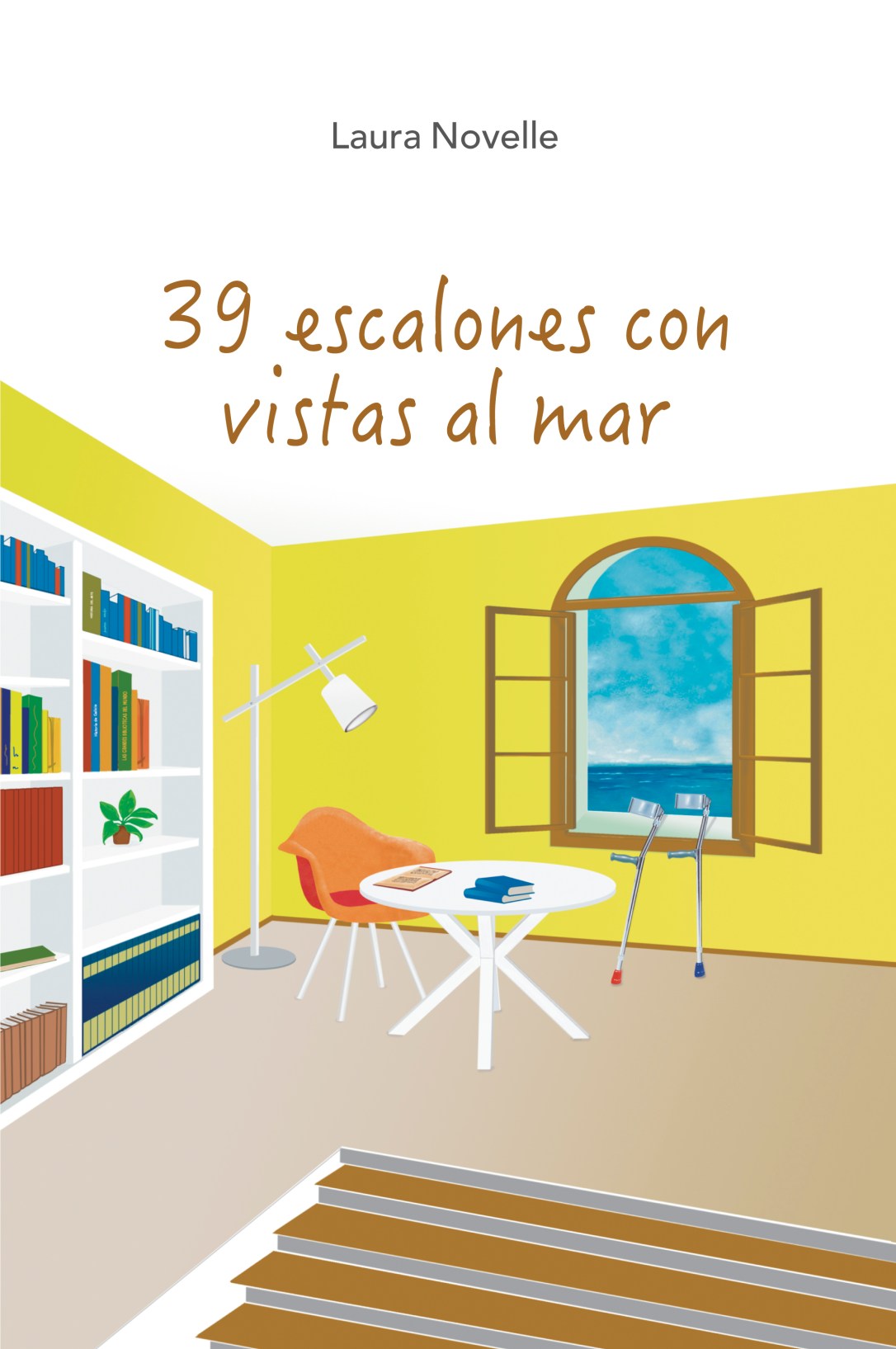 39 escalones vistas mar libro laura novelle