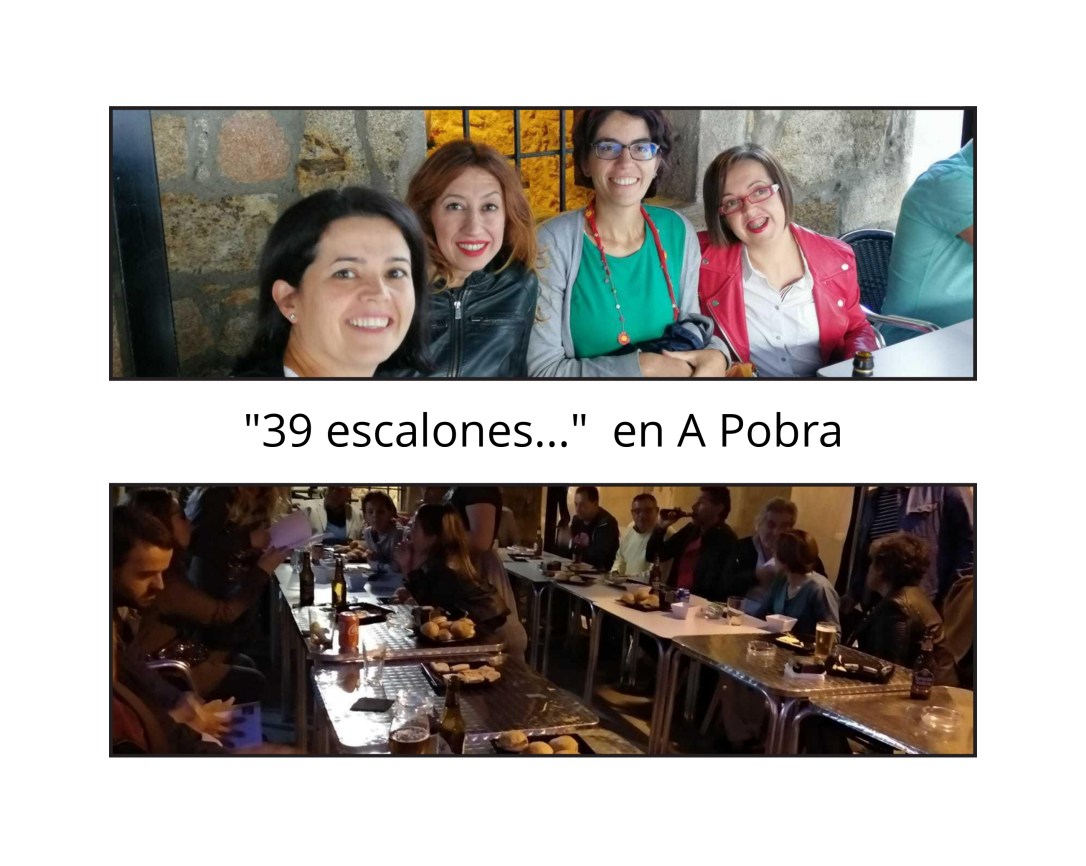 39 escalones con vistas al mar en A Pobra